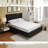 Herbal Fusion Collection, Green Tea-Infused Polyester Memory Foam Mattress, Queen Size, White.