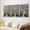 LANDSCAPES Series CXCV III - Toile tendue avec châssis sur mesure - 3 pièces