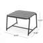 Table d'appoint moderne en fer-1437760130