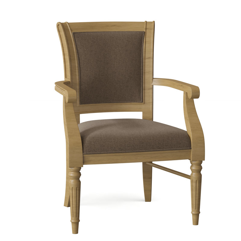 Fauteuil Edgemont, Écorce 8789, Noisette