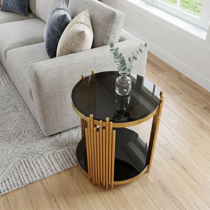 Table de bout Modern, Noir