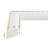 Jonia White/Gold Solid Wood Picture Frame - Set of 4 with Mat-2058048656