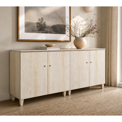 Lysiane 4-Door Accent Cabinet