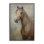 Art à estampe numérique, cheval brun clair par Petal Prints Design