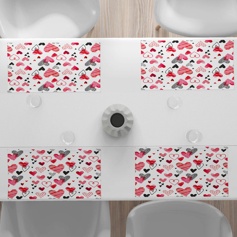 Polyester Abstract Rectangle Placemat