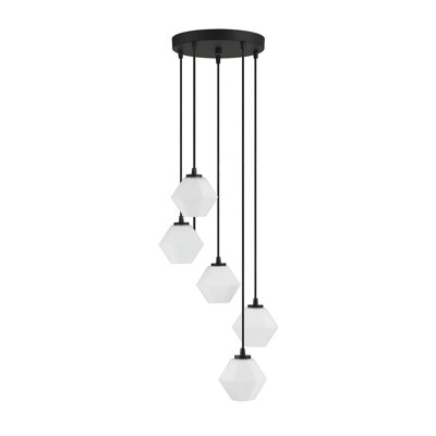 Lustre 5 lumières Meridian