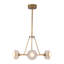 Dahlia 28-in Urban Bronze dimmable LED Chandelier-797214283