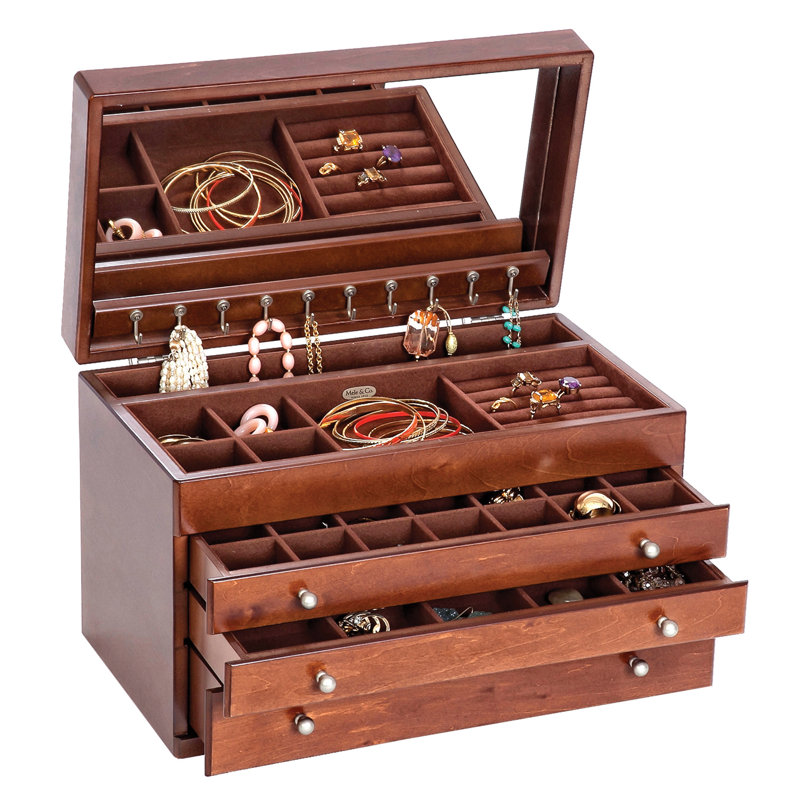Wood Jewelry Box +