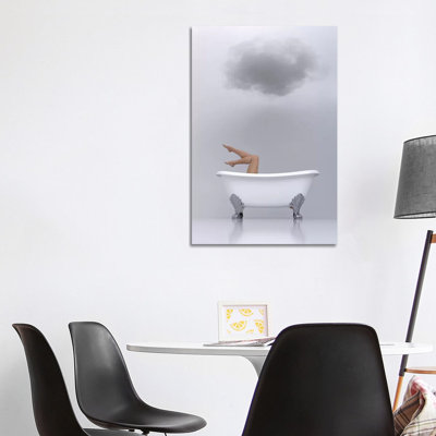 " Woman Relaxing In The Bath 2 " by Mike Kiev