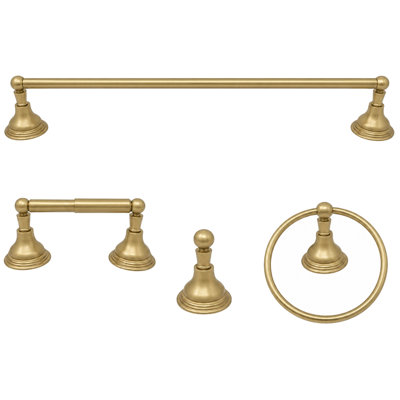 St. Lawrence 4-Piece Bathroom Accessory Hardware Set P4BSTL18