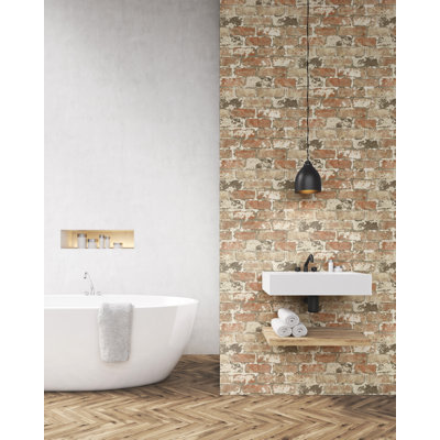 Ellen Peel & Stick Brick Roll