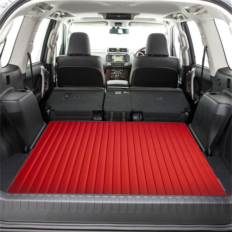 Tapis de porte antidérapant, Rouge, L 14 po x l 40 po