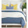 Mackay Eclectic Cotton Baffle Box Stitch Solid Colour Comforter