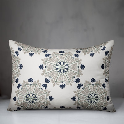 Amsden Outdoor Reversible Throw Pillow