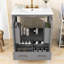 30-Inch Bathroom Vanity with Ceramic Sink, Soft Closing Door Cabinet and Storage Drawer-1526596365
