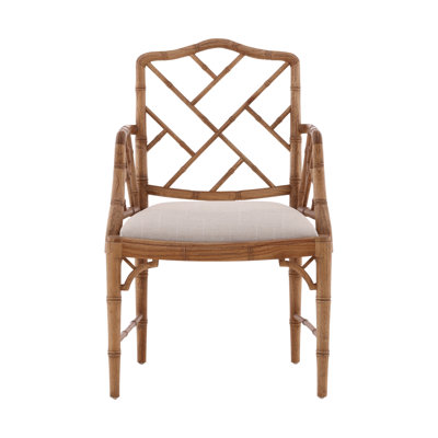 Furniture Classics Sawyer Mahogany Upholstered Arm Chair