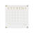 Thomas Martha Stewart Acrylic Wall Calendar with Dry Erase Marker and Mounting Hardware-89798284