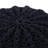Bordeaux Knitted Cotton Round Pouf-106806902