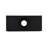 Void Console Table, Black Stone