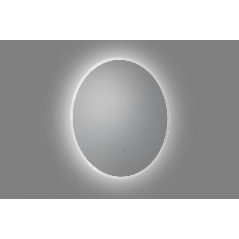 Miroir de salle de bain Shamara, H 24,00 po x l 24,00 po x P 1,14 po
