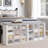 Shoe Storage Bench with Cushion, Entryway Storage Bench with 24 Cubbies, 9.5" Widened Organizer Cabinet, Long Cubby Rack for Living Room, Bedroom, Entryway, White-796387205-795311865