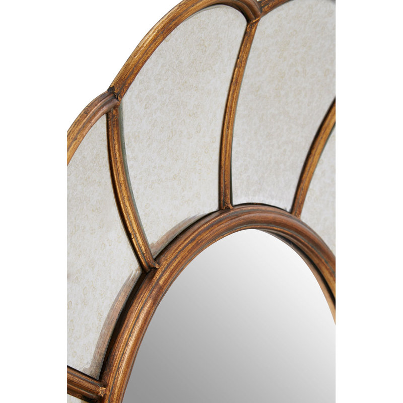 Smotherman Metal Flat Wall Mirror