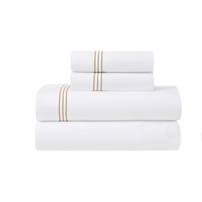 Embroidered Cotton Sheet Set