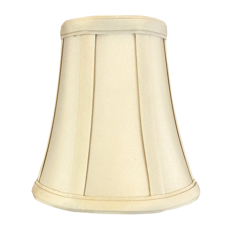 Royal Designs, Inc. BSO-704FC-6BG-2 Abat-jour basique avec pince flamme, 3,5 po x 6 po x 6,25 po, beige, paquet de 2, Beige