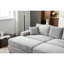Canapé en velours côtelé doux et extensible, 2 pour le salon, rétro moderne beige avec coussins, 2 cinémas maison, noir-1341773021-1341773020