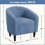 Fauteuil demi-tonneau 25,5 po-685595755