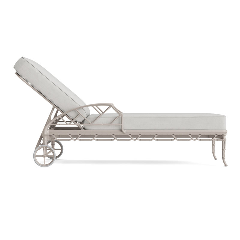 Calcutta Outdoor Chaise Lounge, Fusion Dove, Dove Smooth