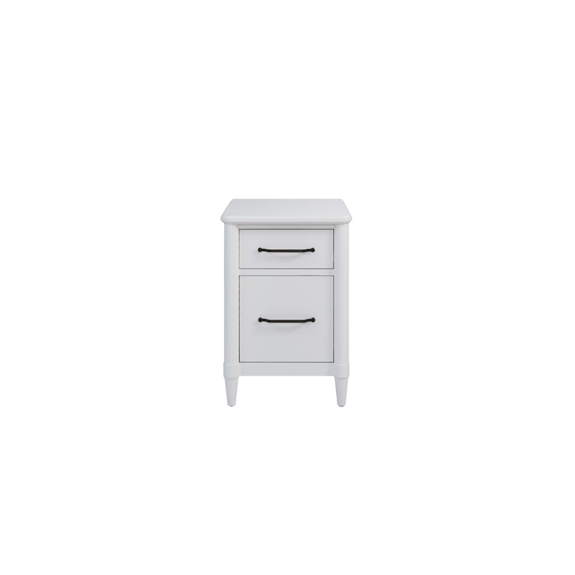 Sabrina 2-Drawer Vertical Filing Cabinet, White