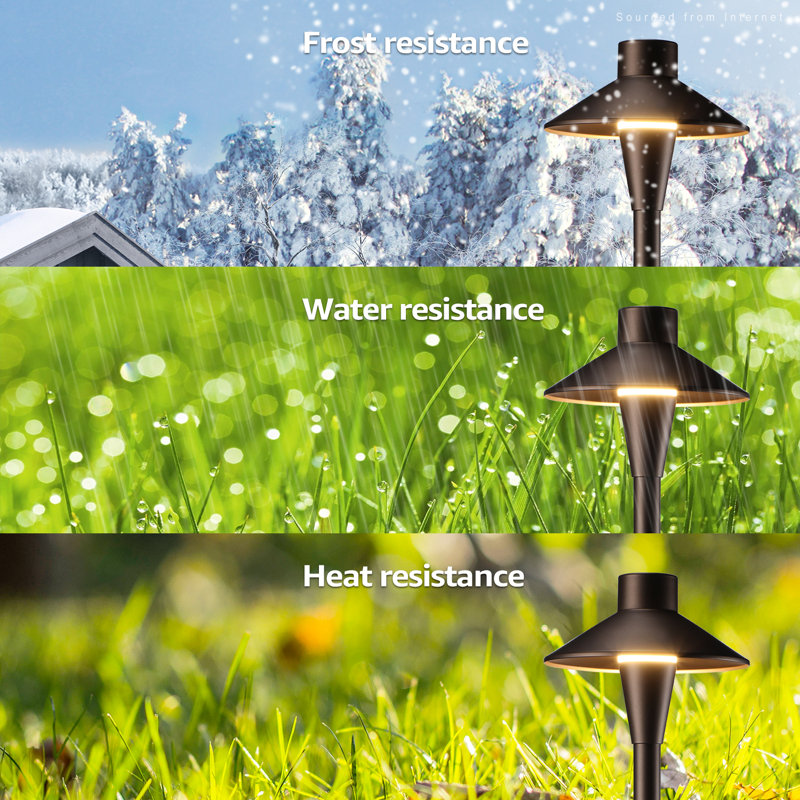 LED Landscape Light, Color Temperature Selectable Low Voltage Waterproof, China Hat