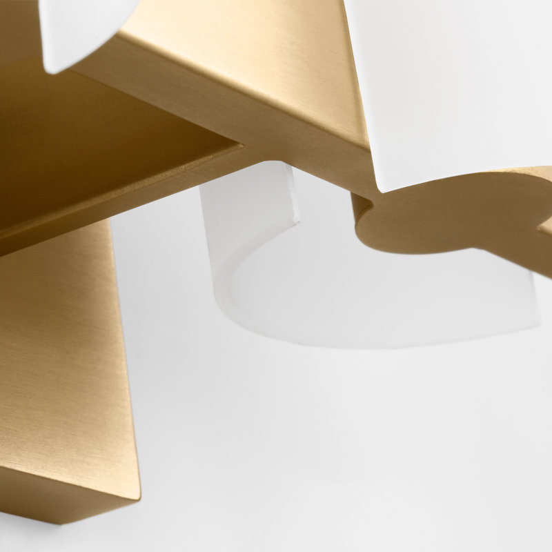 Rhode Medium Vanity, Satin Brass