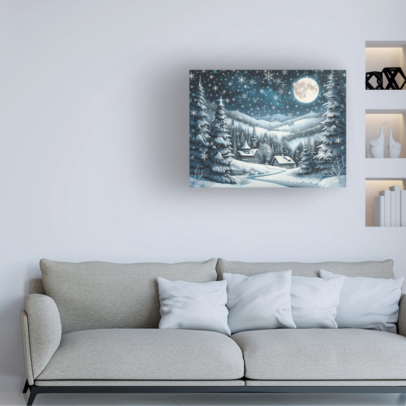 Art sur toile Michael David, H 14 po x l 19 po