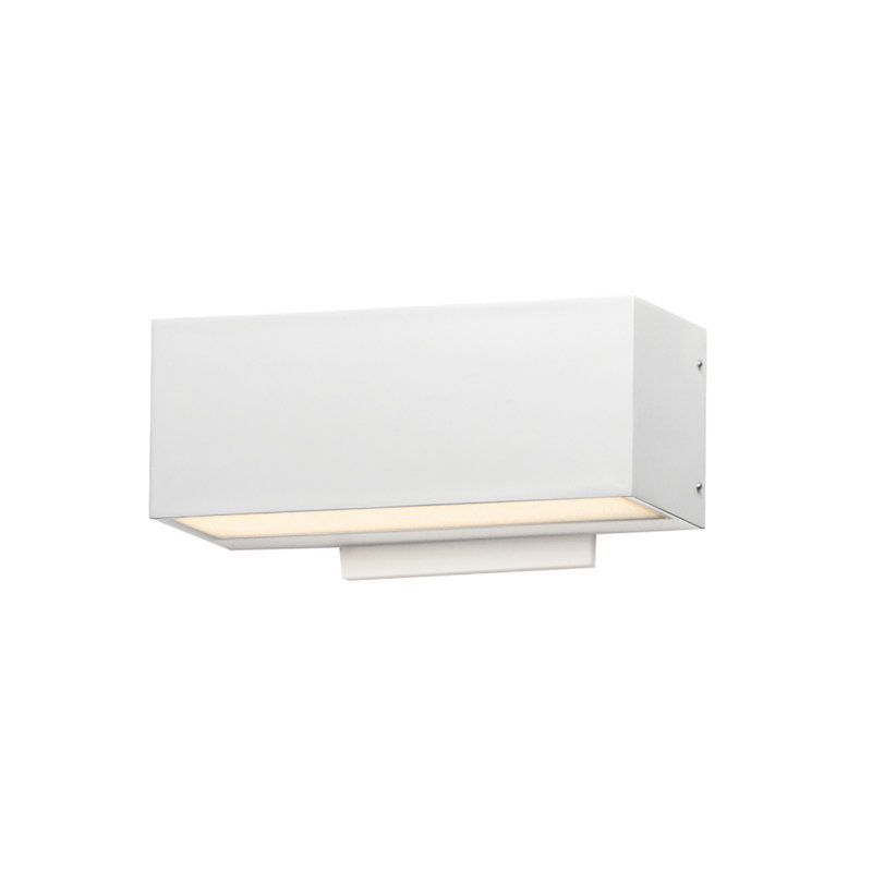 Blok-Outdoor Wall Mount, White