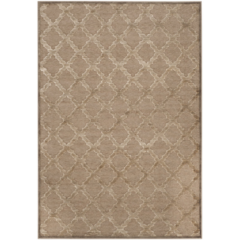 Tapis géométrique Paradise Performance, Rectangle 8 pi x 11 pi 2 po