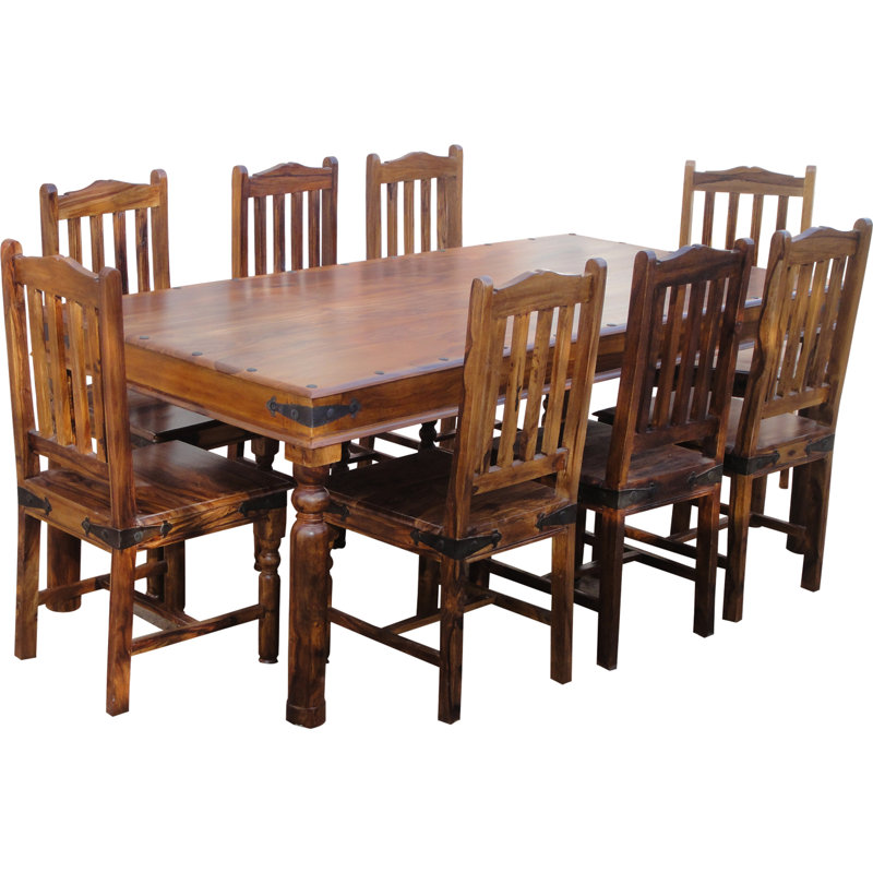 Lola Sheesham Solid Wood Dining Set