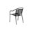 Oia Indoor-Outdoor Steel Patio Arm Chair with Round Back-20394780