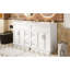de salle de bain moderne de 4 pouces avec armoire en MDF durable et deux lavabos en résine Smc pour salles de bain spacieuses