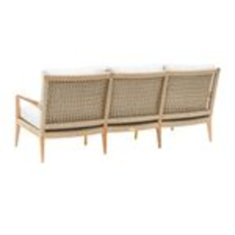 Barcelona Outdoor 3 - Seat Patio Sofa, Canvas