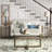 Rowlett 3 - Piece Glass Top Living Room Table Set