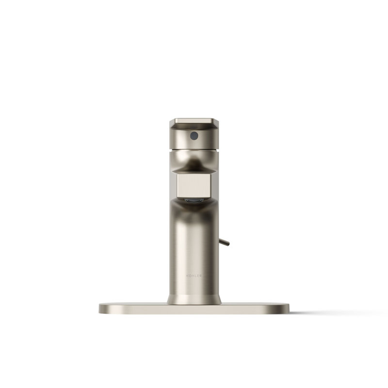 Taut Single-Control Lavatory Faucet with Escutcheon, Vibrant Brushed Nickel
