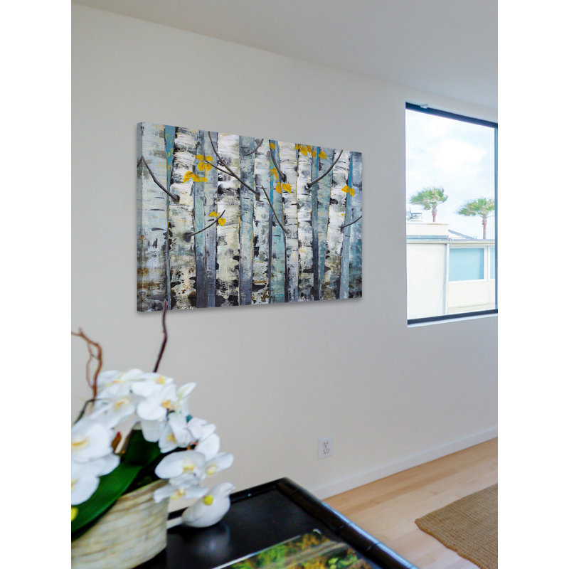 Toile tendue à imprimé doré touché, Toile tendue, 40 po x 60 po