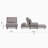 Clarissa Upholstered Accent Chair-1187391476