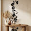 Adhésif décoratif en vinyle avec motif de fleurs en rotin picniva