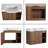 28'' Wall-Mounted Single Bathroom Vanity With Ceramic Vanity Top