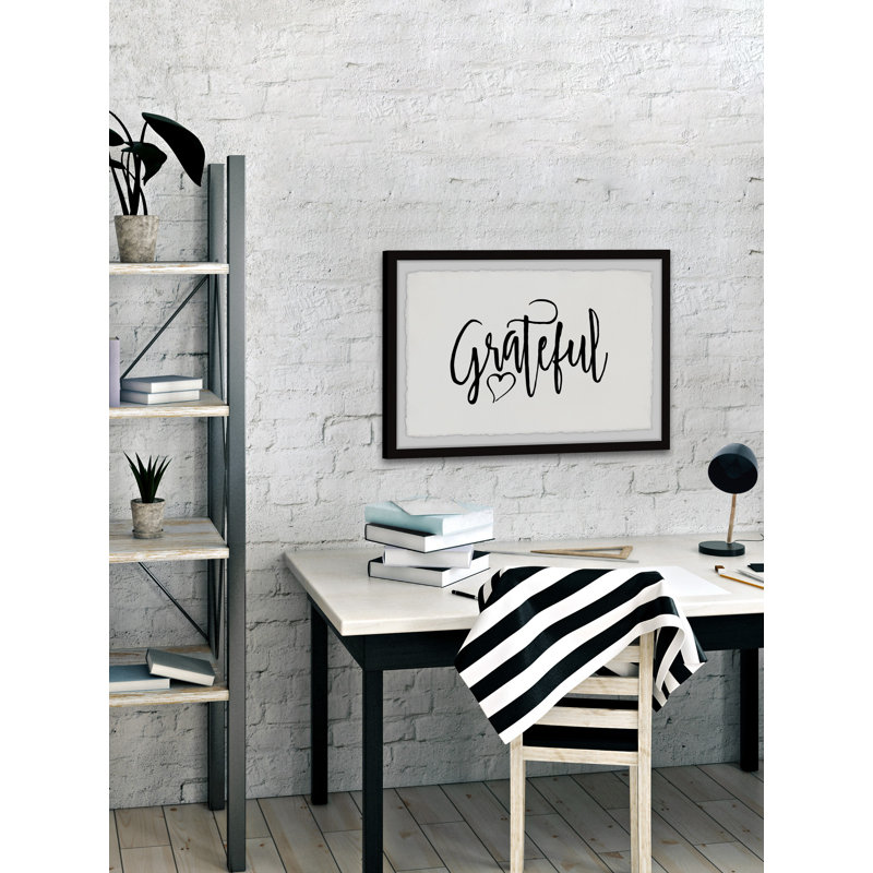 Grateful V par Marmont Hill - reproduction de cadre photo, H 8 po x l 12 po x P 1,5 po