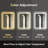 Naliyah LED Bathroom Mirror, Dimmable Vanity Mirror Anti-Fog Wall Mounted With Lights-1899251959