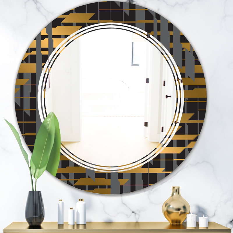 Miroir mural Leaves Pineapple, H 23,6 po x l 23,6 po